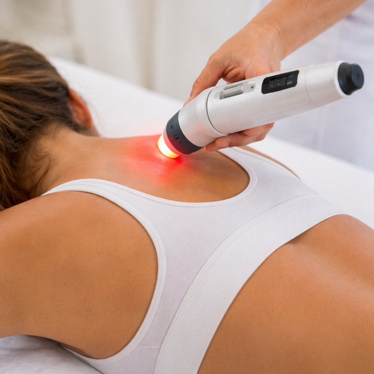Utilização de laserterapia